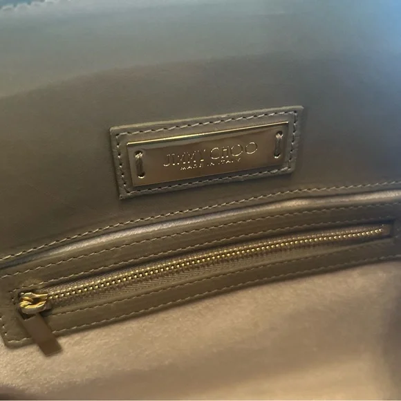 Jimmy Choo Riley Small Star Studs Leather Handbag - Picture 7 of 9